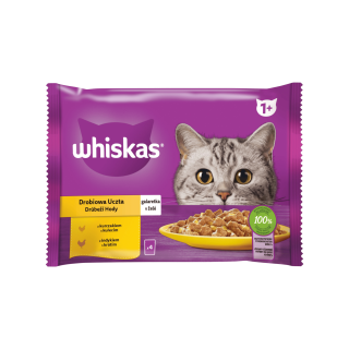Whiskas kaps. Core drůbeží v želé 4x85g