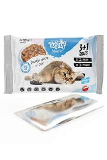 Tuf Tuf Cat Set kapsiček 2x treska a 2x pstruh 4x100g