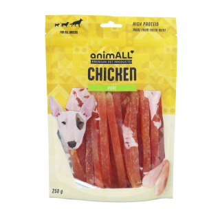 animALL Měkké kuřecí proužky 250g