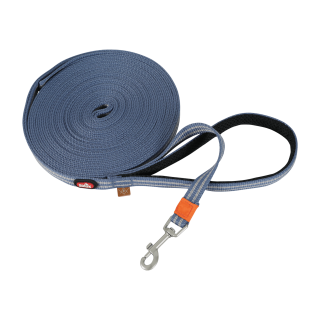 Vodítko pes BIVOUAK ploché 15mm/5m modrá Zolux