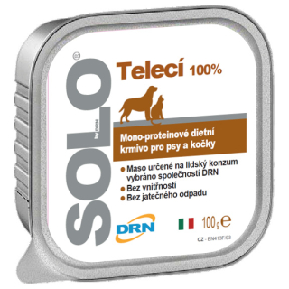 SOLO Vitello 100% (telecí) vanička 100g