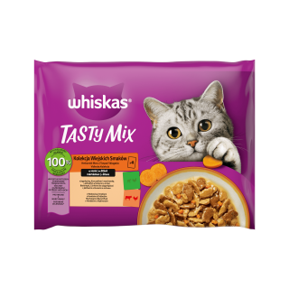 Whiskas kapsa Tasty Mix Country Collection 4x85g