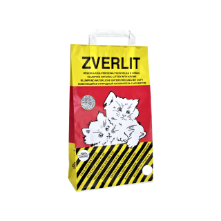 ZVERLIT Podestýlka červená,hrubá s vůní, kočka 10kg
