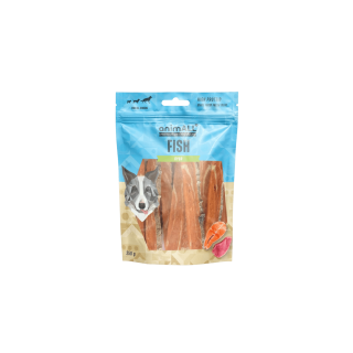 animALL Lososové proužky s kůží 250g