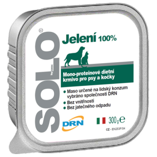 SOLO Cervo 100% (jelen) vanička 300g