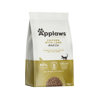 Applaws Cat granule Adult kuře s jehněčím 7,5kg