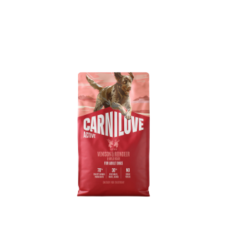 Carnilove Dog Active Dry Venis&Rein&Wild AdultAB 4kg