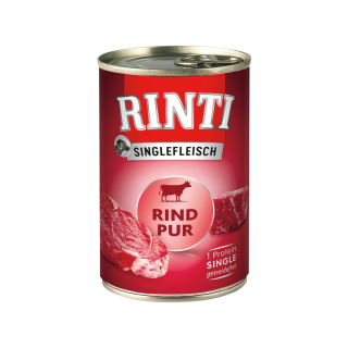 Rinti Dog Sensible PUR konzerva hovězí 400g