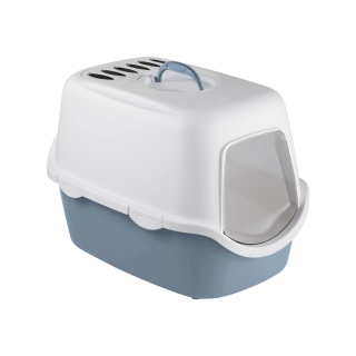 WC kočka CATHY kryté s filtrem modrá Zolux