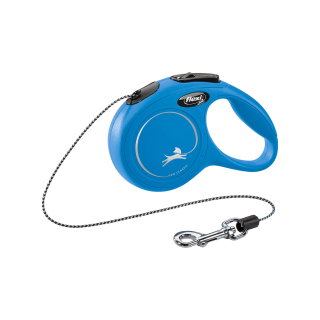 Vodítko FLEXI Classic New XS lanko 3m/8kg modrá