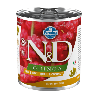N&D DOG QUINOA Adult Quail & Coconut 285g