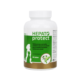 HEPATOprotect tablety pro psy a kočky 80tbl