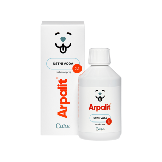 Arpalit Care Ústní voda 2v1, roztok a sprej 250ml