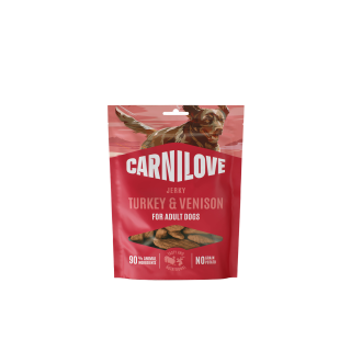 Carnilove Dog Jerky Turkey&Venison 100g
