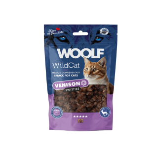WOOLF WildCat Twisties Snack Venison 50g