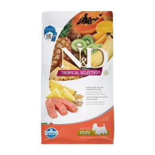 N&D TROPICAL SELECTION DOG Adult Mini Salmon 1,5kg