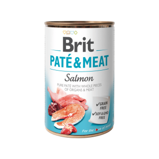 Brit Dog konz Paté & Meat Salmon 800g