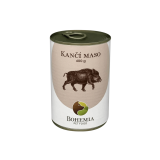 BOHEMIA MASO Kančí ve vlastní šťávě 400g