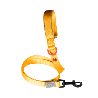 Vodítko pes PREMIUM nylon 25mm/1,2m žlutá Zolux