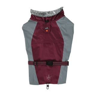 Obleček voděodolný pro psy BIVOUAK červená 45cm Zolux
