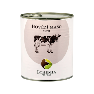 BOHEMIA MASO Hovězí ve vlastní šťávě 800g