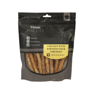 Pochoutka FFL dog treat Kuře na bůvolí tyčce 400g