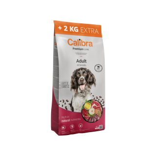 Calibra Dog Premium Line Adult Beef 12+2kg