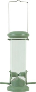 Krmítko venk. SILO plast/kov 2 bidýlka zelená Zolux