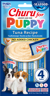 Churu Dog Puppy s tuňákem 56g