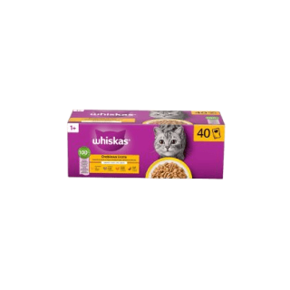Whiskas kapsa Core drůbeží výběr v želé 40x85g