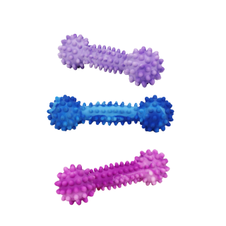 Hračka pes Činka s bodlinami plovací Vanil. 15 cm SP