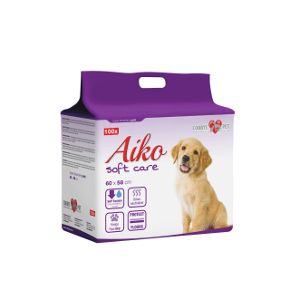 Podložka absorbční pro psy Aiko Soft Care 60x58cm100ks