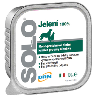 SOLO Cervo 100% (jelen) vanička 100g