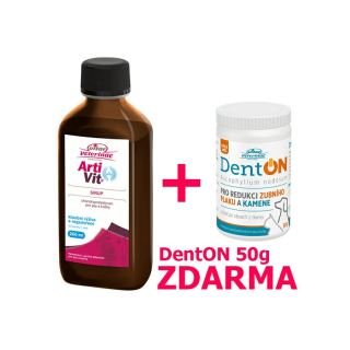 VITAR ArtiVit Sirup 200ml+DentON 50g