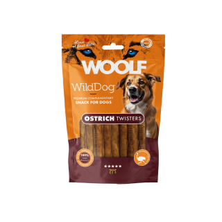 WOOLF WildDog poch. Twister Ostrich 100g