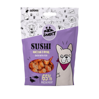 VetExpert Mr.Bandit pochoutka SUSHI kachna a ryba 80g
