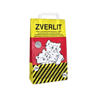 ZVERLIT Podestýlka červená,hrubá s vůní, kočka 6kg