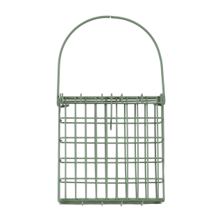 Krmítko venk. na loj.bloky kov zelená 22cm Zolux