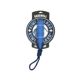 Hračka pes SEASHELL MAXI, plov z TPR modrá Kiwi