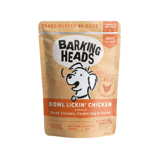 BARKING HEADS Bowl Lickin’ Chicken kapsa 300g