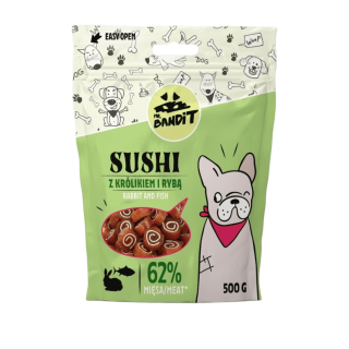 VetExpert Mr.Bandit pochoutka SUSHI králík a ryba 500g