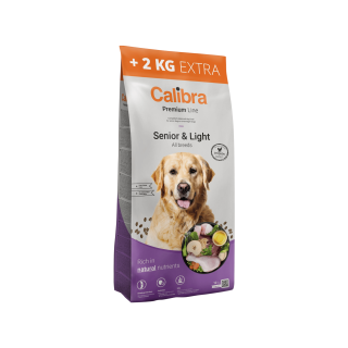 Calibra Dog Premium Line Senior&Light 12+2kg