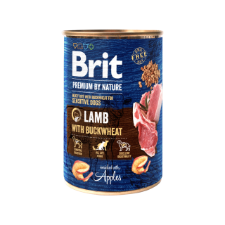 Brit Premium Dog by Nature konz Lamb&Buckwheat 400g