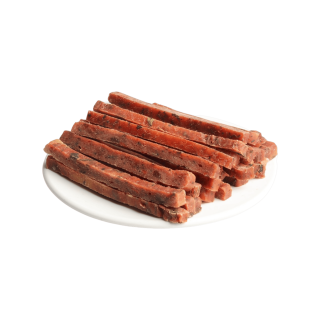 Pochoutka Duck, cod & vegetable strips 250g+30g