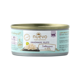 Nuevo kočka Handmade Pure Krůta v želé konz. 70g