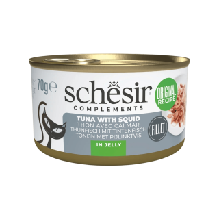 Schesir Cat konz. Adult tuňák/oliheň 70g