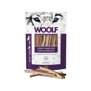 WOOLF pochoutka Soft Lamb and Cod Sandwich 100g