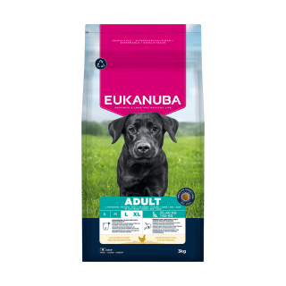 Eukanuba Dog Adult Large rich in fresh Chicken 3kg