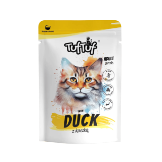 Tuf Tuf Cat Paštika s kachním masem kapsa 300g