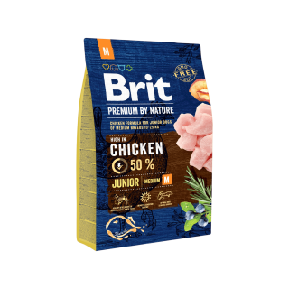 Brit Premium Dog by Nature Junior M 3kg